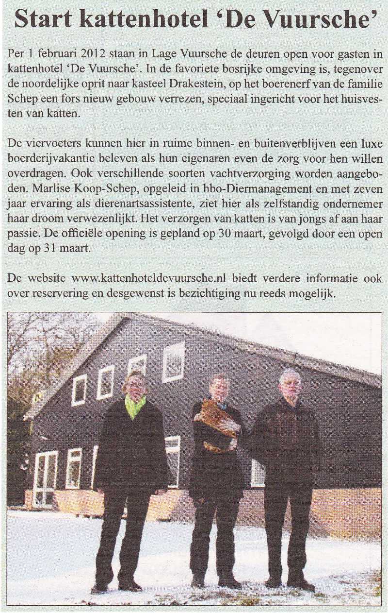 Kattenhotel de Vuursche