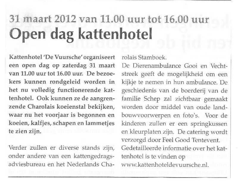 Kattenhotel De Vuursche